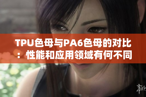 TPU色母與PA6色母的對比：性能和應(yīng)用領(lǐng)域有何不同？