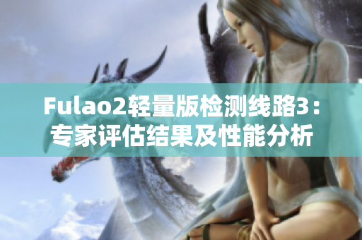 Fulao2輕量版檢測線路3：專家評估結(jié)果及性能分析