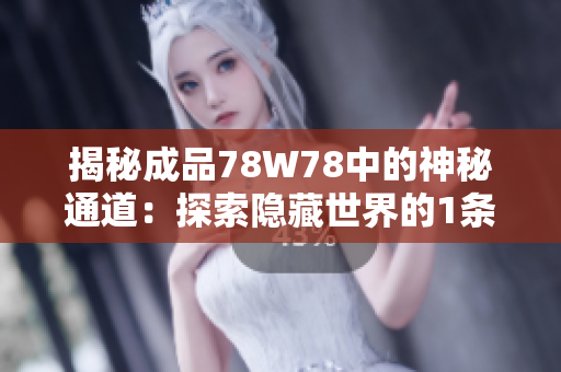 揭秘成品78W78中的神秘通道：探索隱藏世界的1條神秘路徑