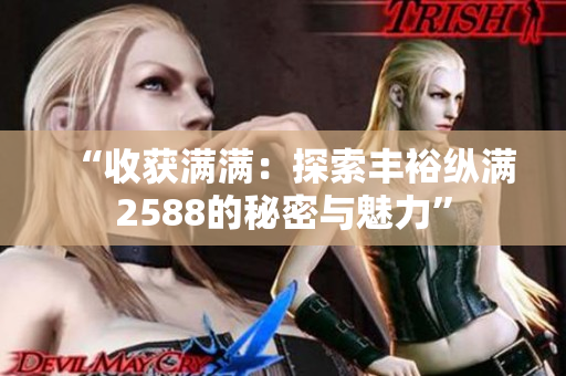 “收獲滿滿：探索豐?？v滿2588的秘密與魅力”