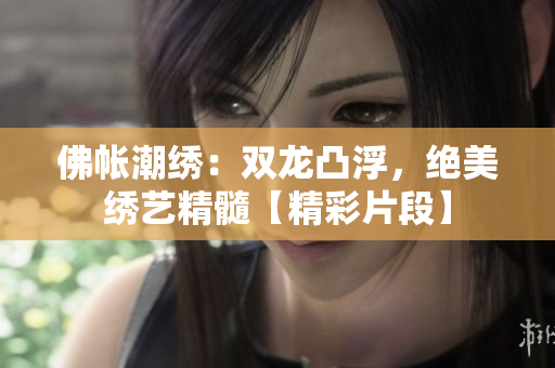 佛帳潮繡：雙龍凸浮，絕美繡藝精髓【精彩片段】