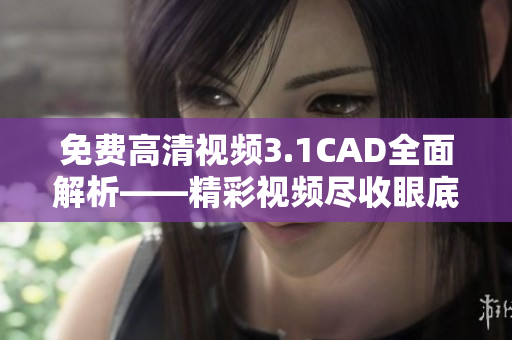 免費(fèi)高清視頻3.1CAD全面解析——精彩視頻盡收眼底