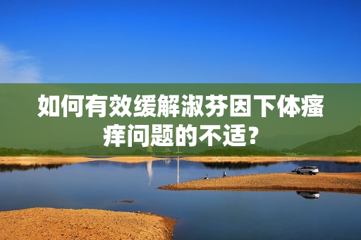 如何有效緩解淑芬因下體瘙癢問題的不適？