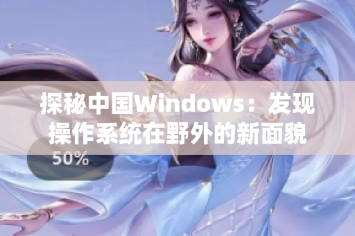 探秘中國(guó)Windows：發(fā)現(xiàn)操作系統(tǒng)在野外的新面貌