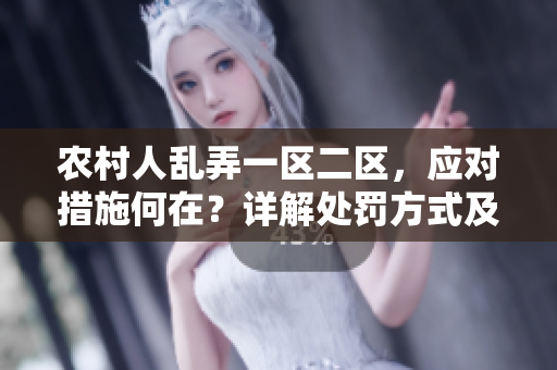 農(nóng)村人亂弄一區(qū)二區(qū)，應(yīng)對(duì)措施何在？詳解處罰方式及影響評(píng)估