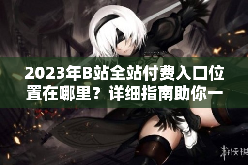 2023年B站全站付費(fèi)入口位置在哪里？詳細(xì)指南助你一鍵了解