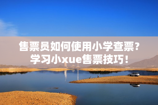 售票員如何使用小學(xué)查票？學(xué)習(xí)小xue售票技巧！