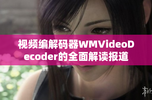 視頻編解碼器WMVideoDecoder的全面解讀報道