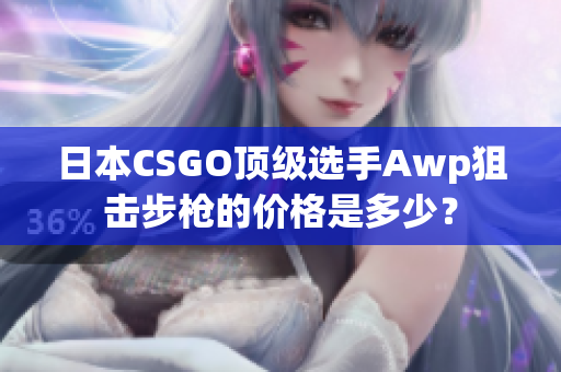 日本CSGO頂級(jí)選手Awp狙擊步槍的價(jià)格是多少？