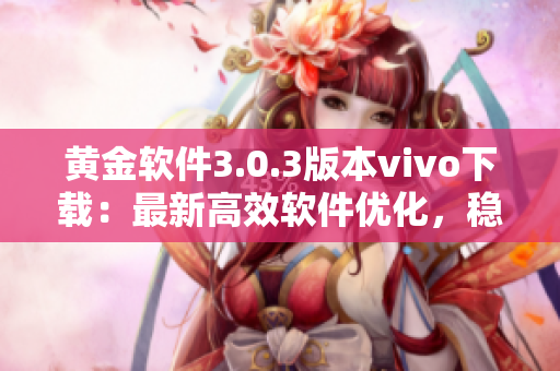 黃金軟件3.0.3版本vivo下載：最新高效軟件優(yōu)化，穩(wěn)定性升級(jí)