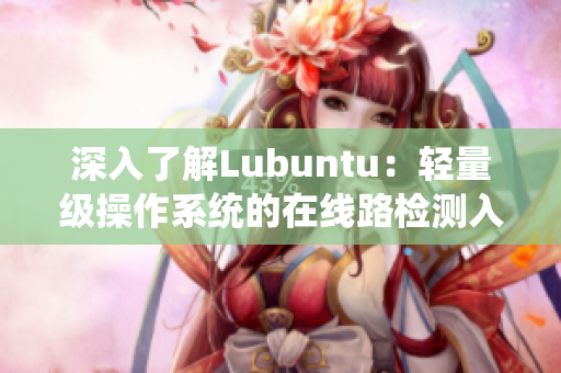 深入了解Lubuntu：輕量級(jí)操作系統(tǒng)的在線(xiàn)路檢測(cè)入口