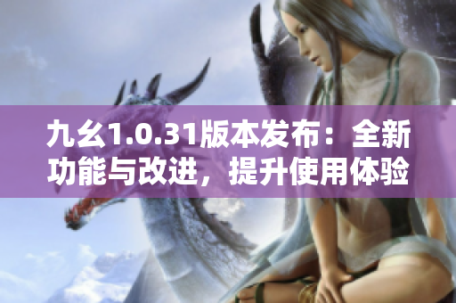 九幺1.0.31版本發(fā)布：全新功能與改進(jìn)，提升使用體驗